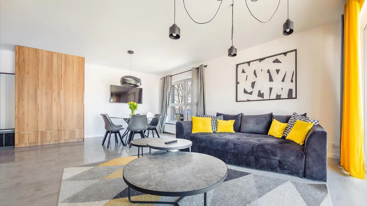 Apartament Yellow Z Parkingiem 18 C Perlowa Przystan - Holiday City Apartment Kolobrzeg Poland