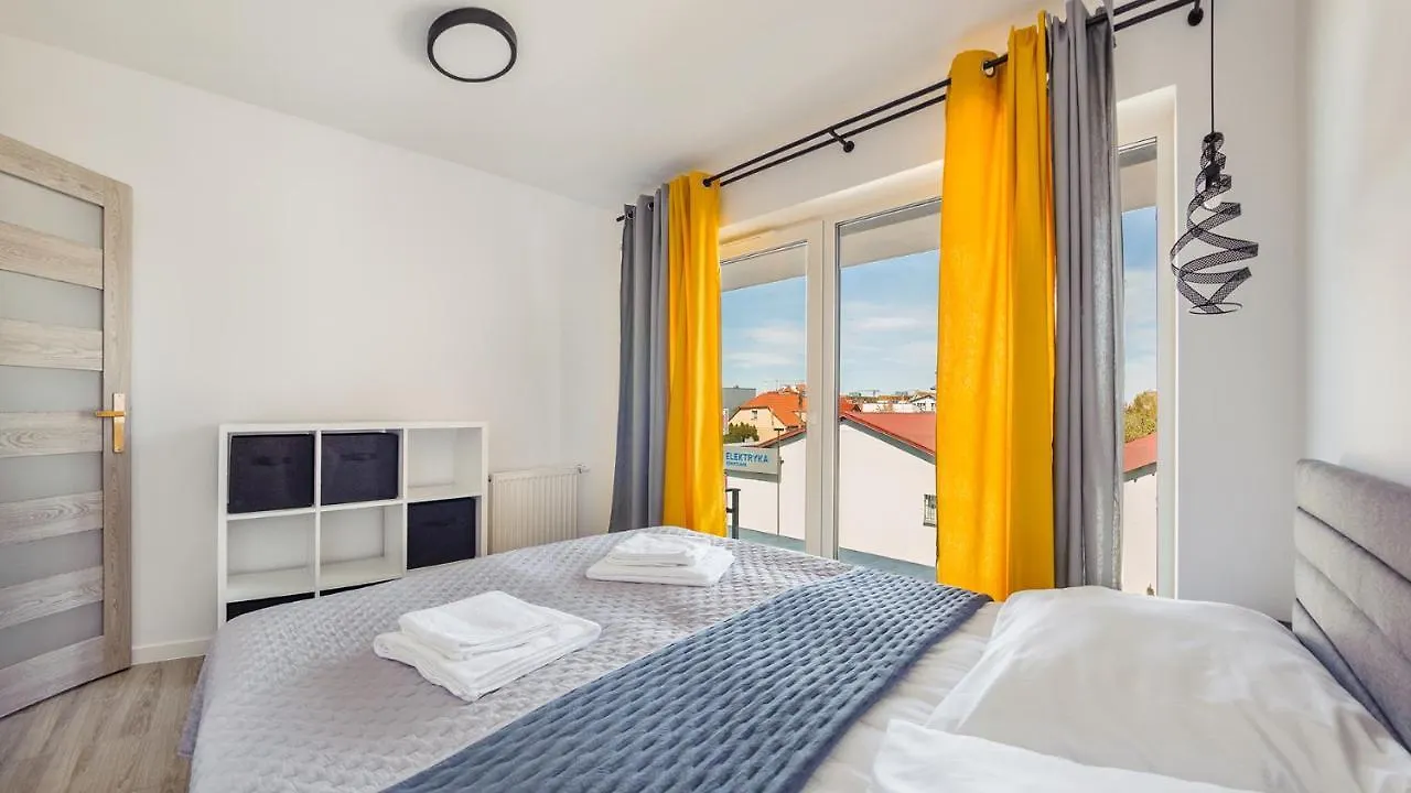 Apartament Yellow Z Parkingiem 18 C Perlowa Przystan - Holiday City Apartment Kolobrzeg